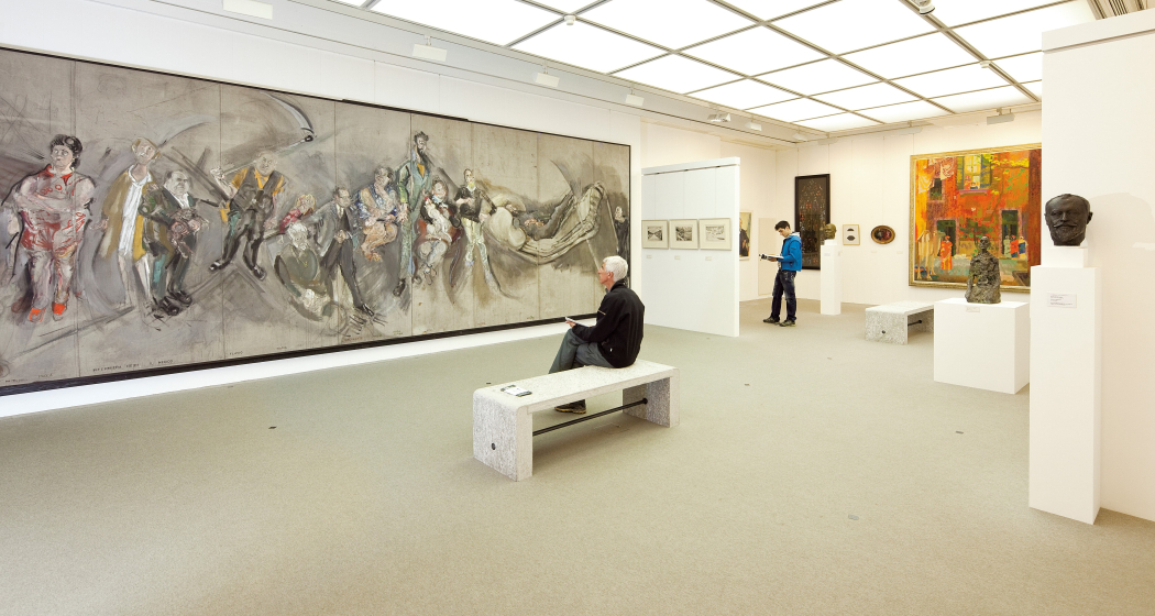Ausstellung im Museo Ciäsa Granda in Stampa (Foto: © Luca Merisio) Ausstellung im Museo Ciäsa Granda in Stampa