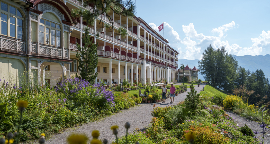 Hotel Schatzalp in Davos (Foto: © Switzerland Tourism, André Meier) Hotel Schatzalp in Davos