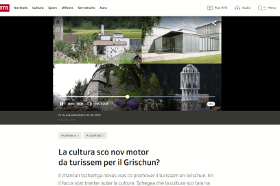 Screenshot aus dem RTR Beitrag 