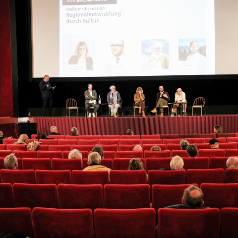 Forum graubünden Cultura 2024 (Foto: © graubünden Cultura) Forum graubünden Cultura 2024