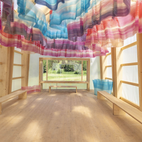 Gelateria in Mulegns aus dem 3D-Drucker (Foto: © Stefan Kaiser) Gelateria in Mulegns aus dem 3D-Drucker