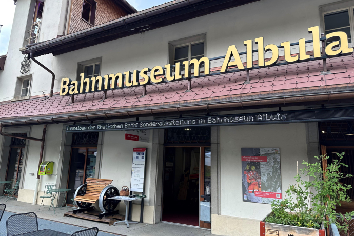 Destinationsbesuch Bergün Filisur (Foto: © graubünden Cultura) Bahnmuseum Albula