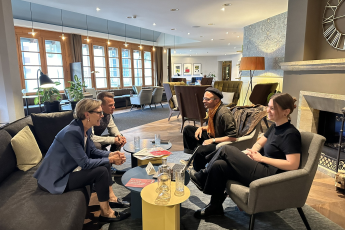 Destinationsbesuch Lenzerheide (Foto: © graubünden Cultura) Destinationsbesuch Lenzerheide