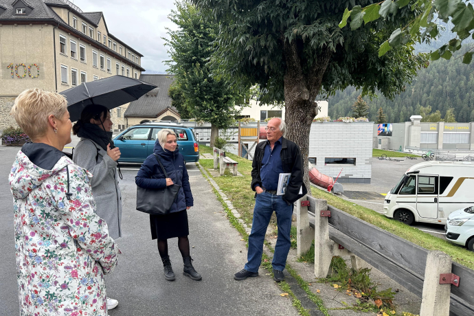Destinationsbesuch TESSVM (Foto: © graubünden Cultura) Destinationsbesuch TESSVM