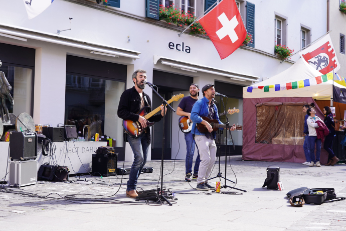 Buskers in Chur 2022 (Foto: © Manuela Grob) Buskers in Chur 2022