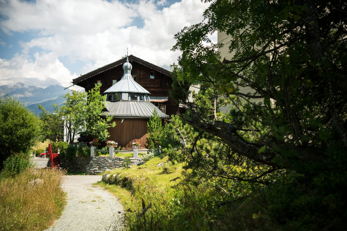 Atelier Segantini in Maloja (Foto: © Marco Hartmann) Atelier Segantini in Maloja