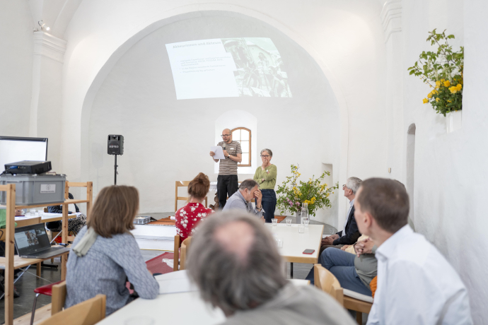 Workshop zum Kulturtouristischen Regionsprofil EBVM (Foto: © Mayk Wendt) Workshop zum Kulturtouristischen Regionsprofil EBVM