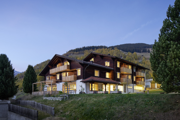 Hotel medelina in Curaglia (Foto: © Ralph Feiner Photographer Switzerland) Hotel medelina in Curaglia