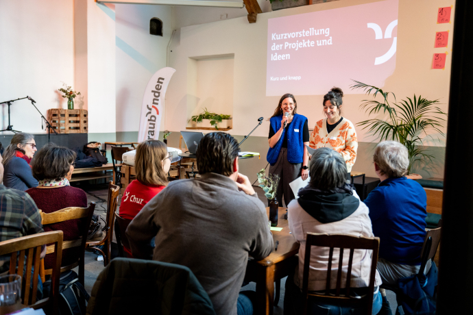 Spazi avert 2026 in der Werkstatt in Chur